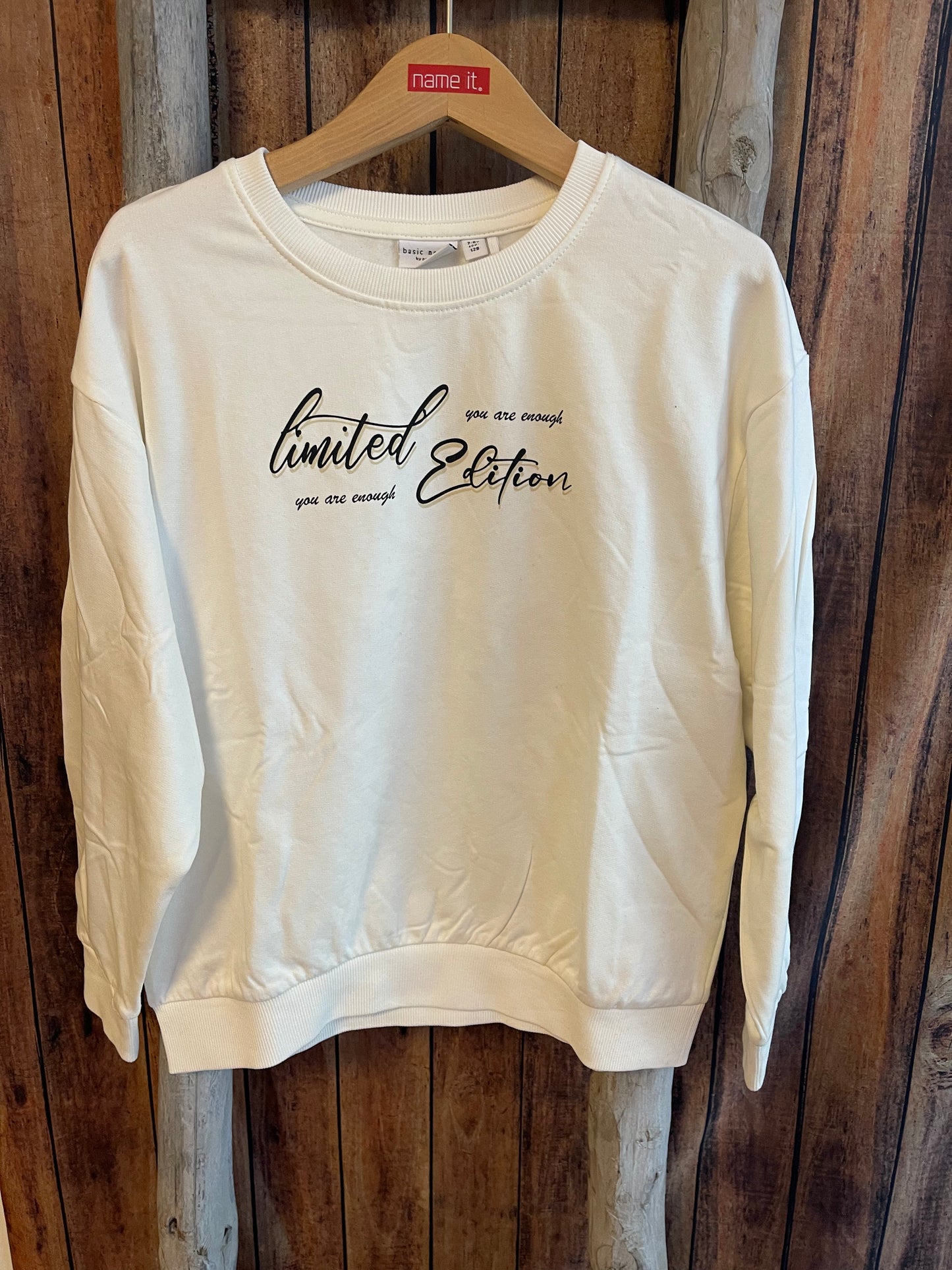 Sweatshirt Kids Girls beige limited edition