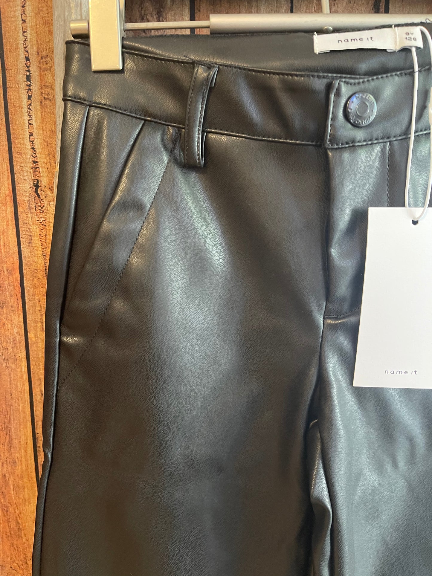 weite Hose Lederimitat Kids Girls