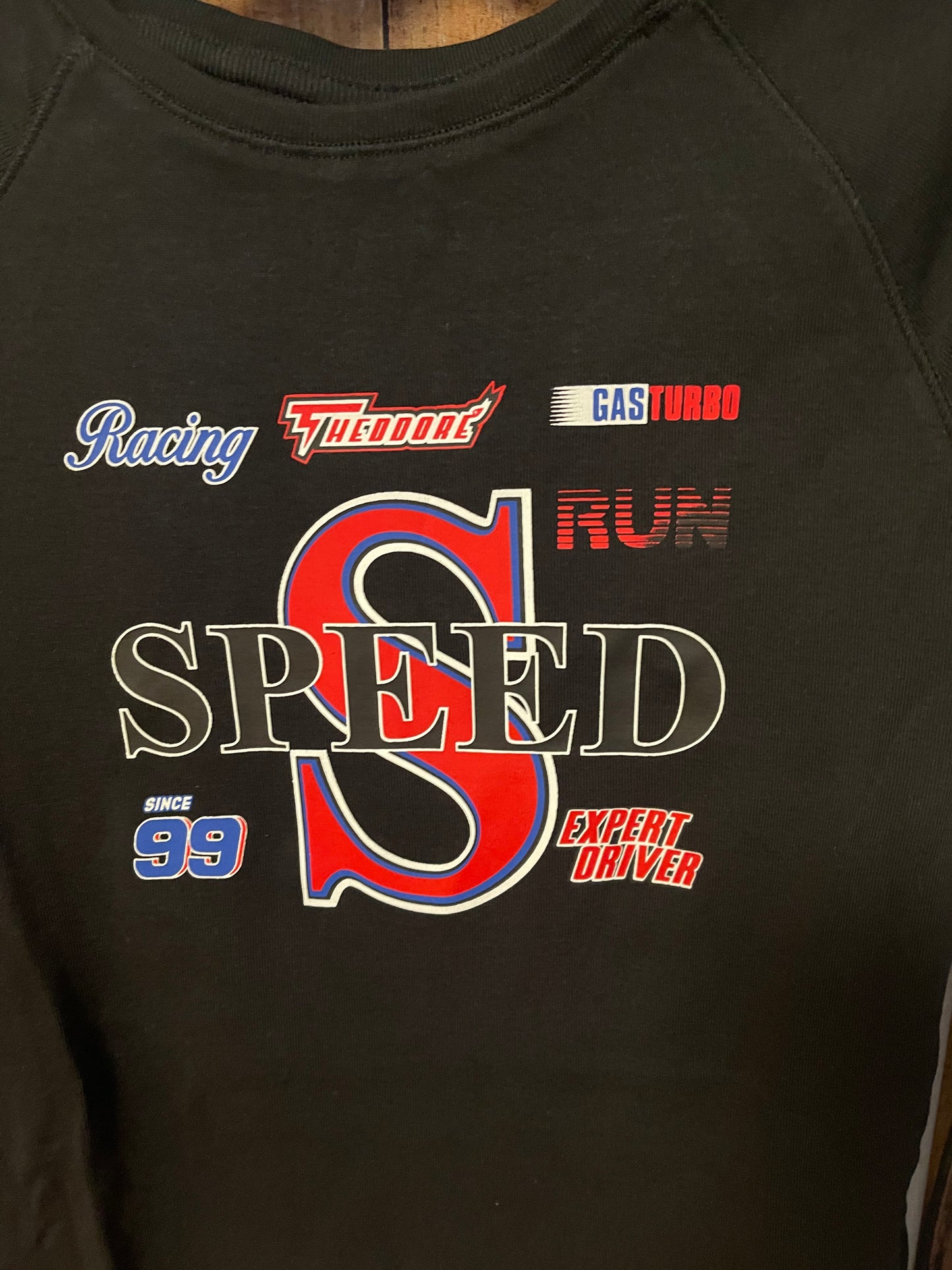 Longsleeve Woman black Racing