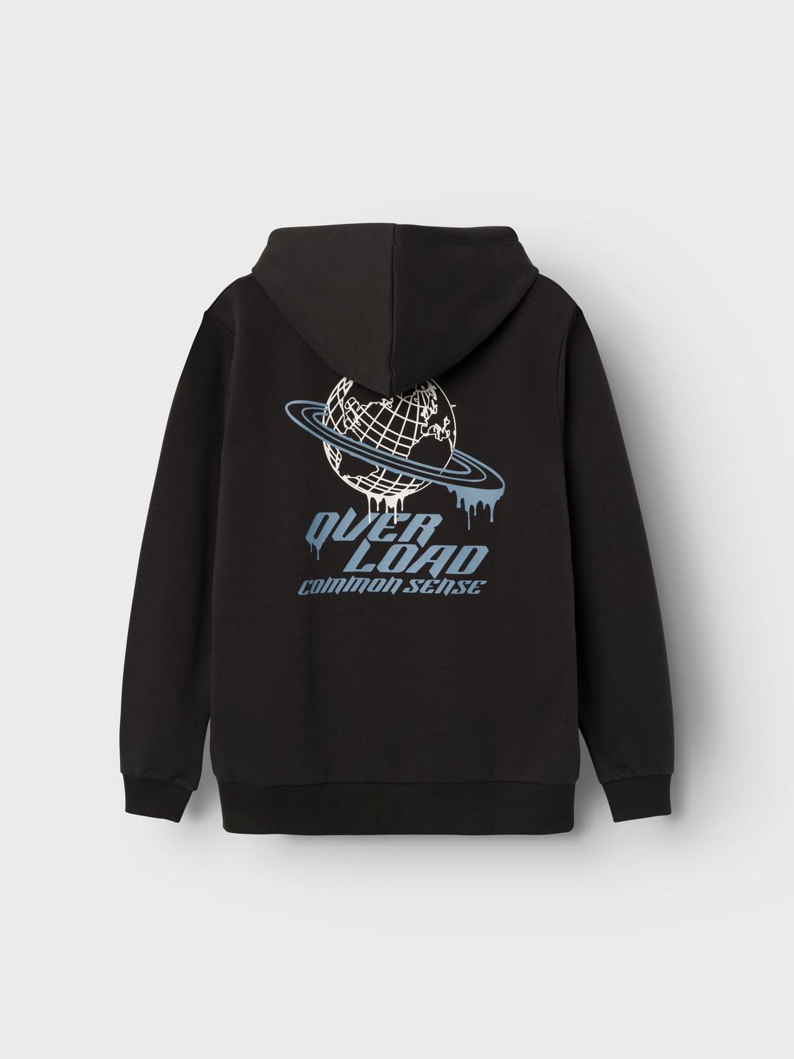 Hoodie Overload grau
