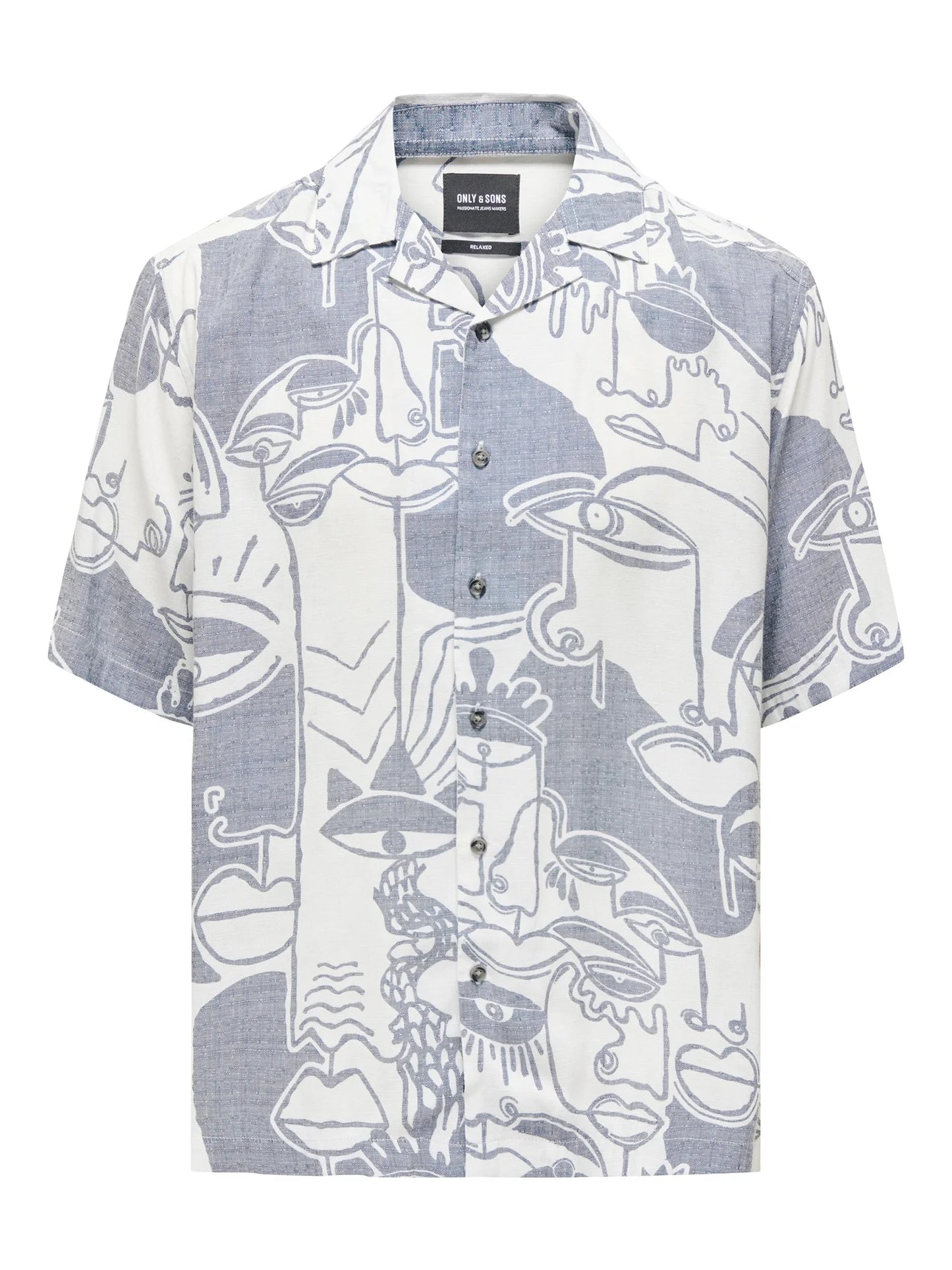 Freizeithemd weiß Man