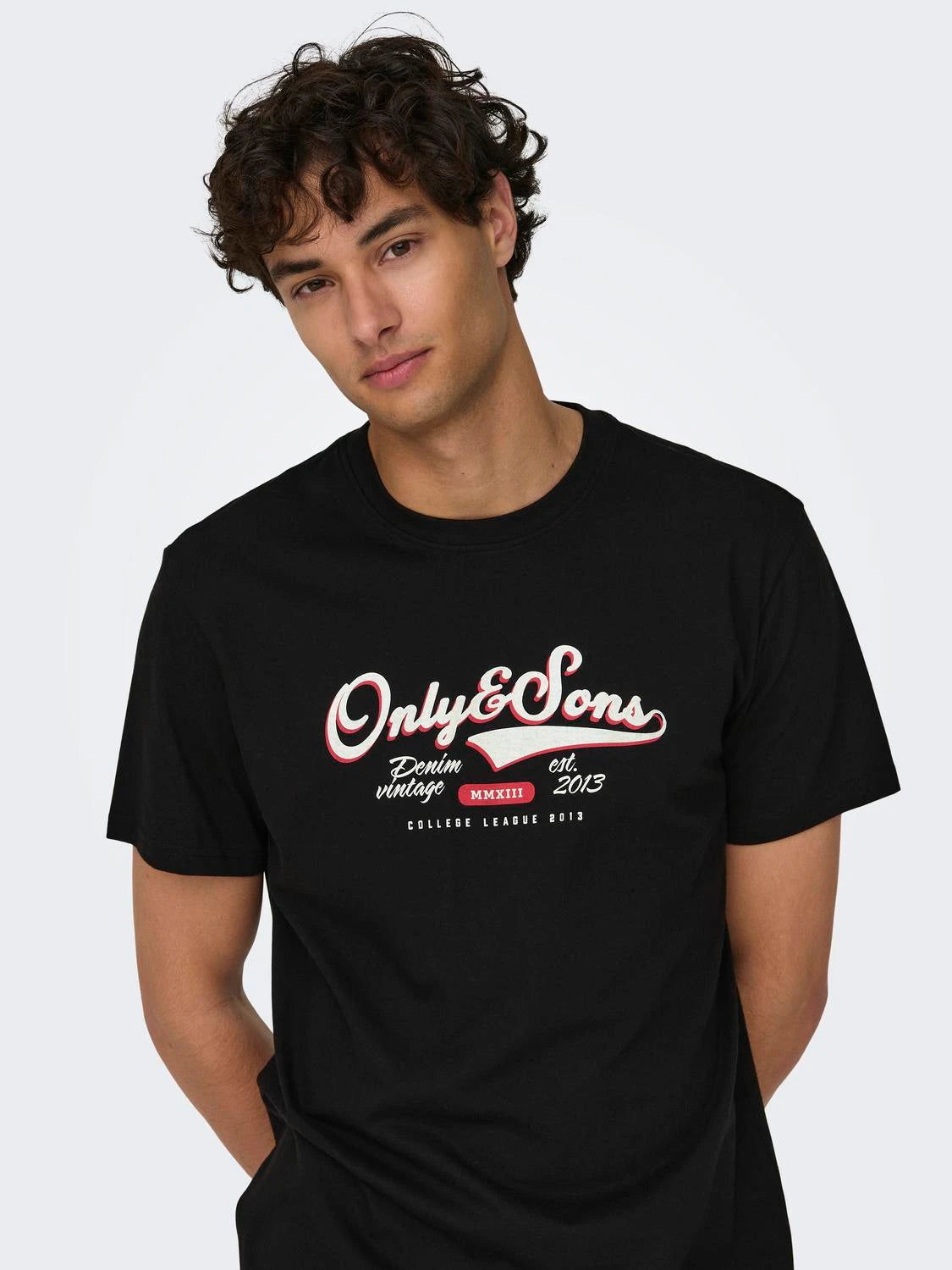 T-Shirt Only & Sons black Man