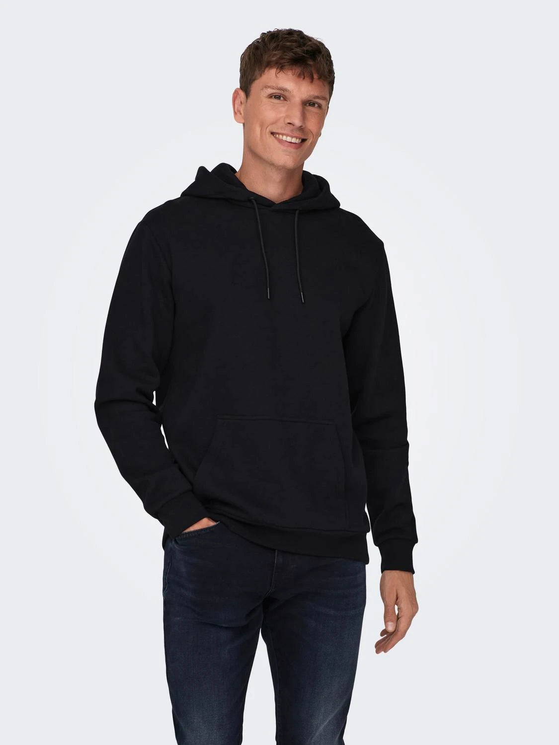 Hoodie Man Black