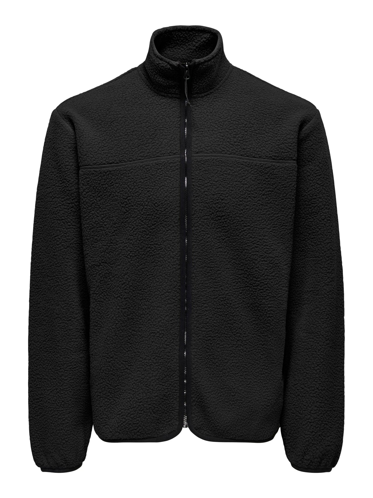 Teddyjacke black Man