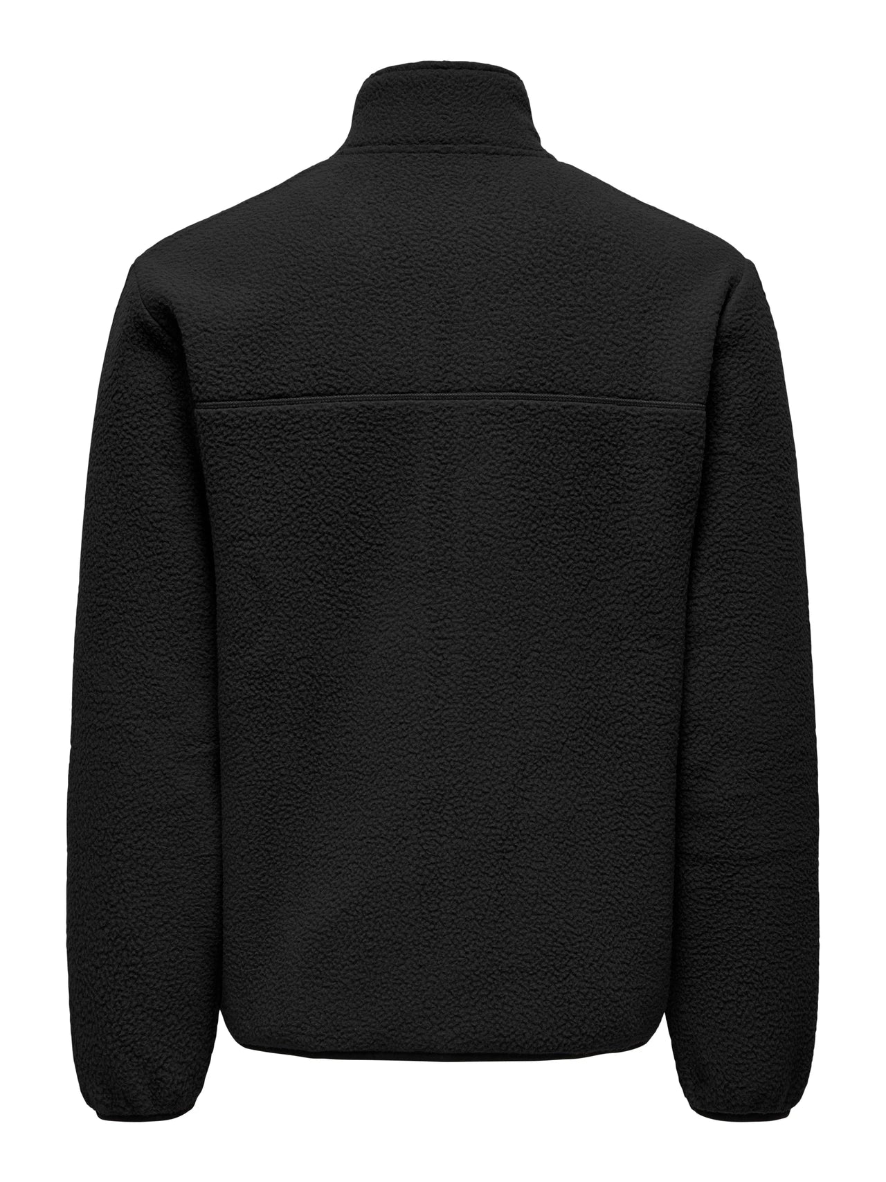 Teddyjacke black Man