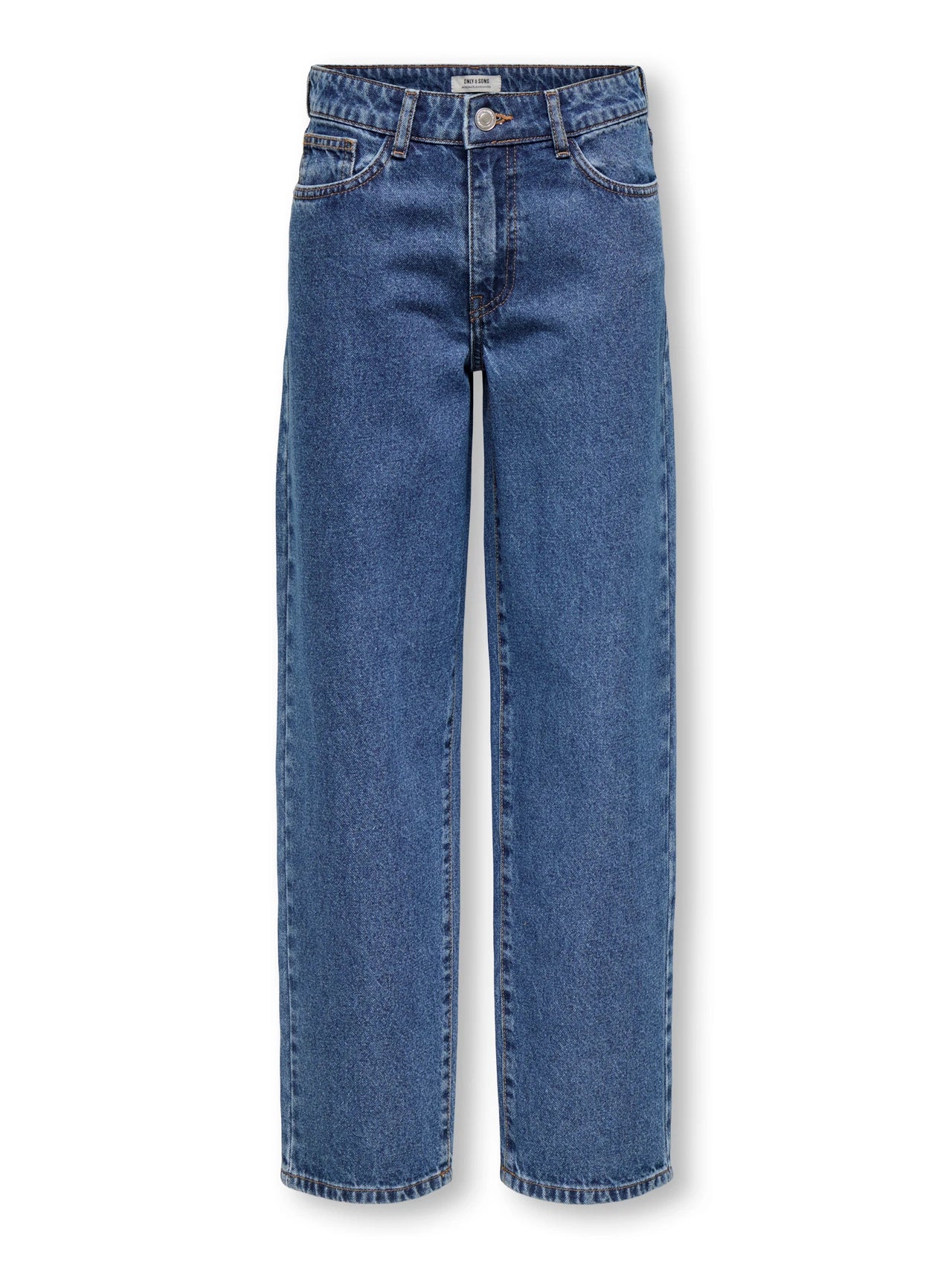 Kids Boys Jeans Fade 2873 Loose Medium Blue