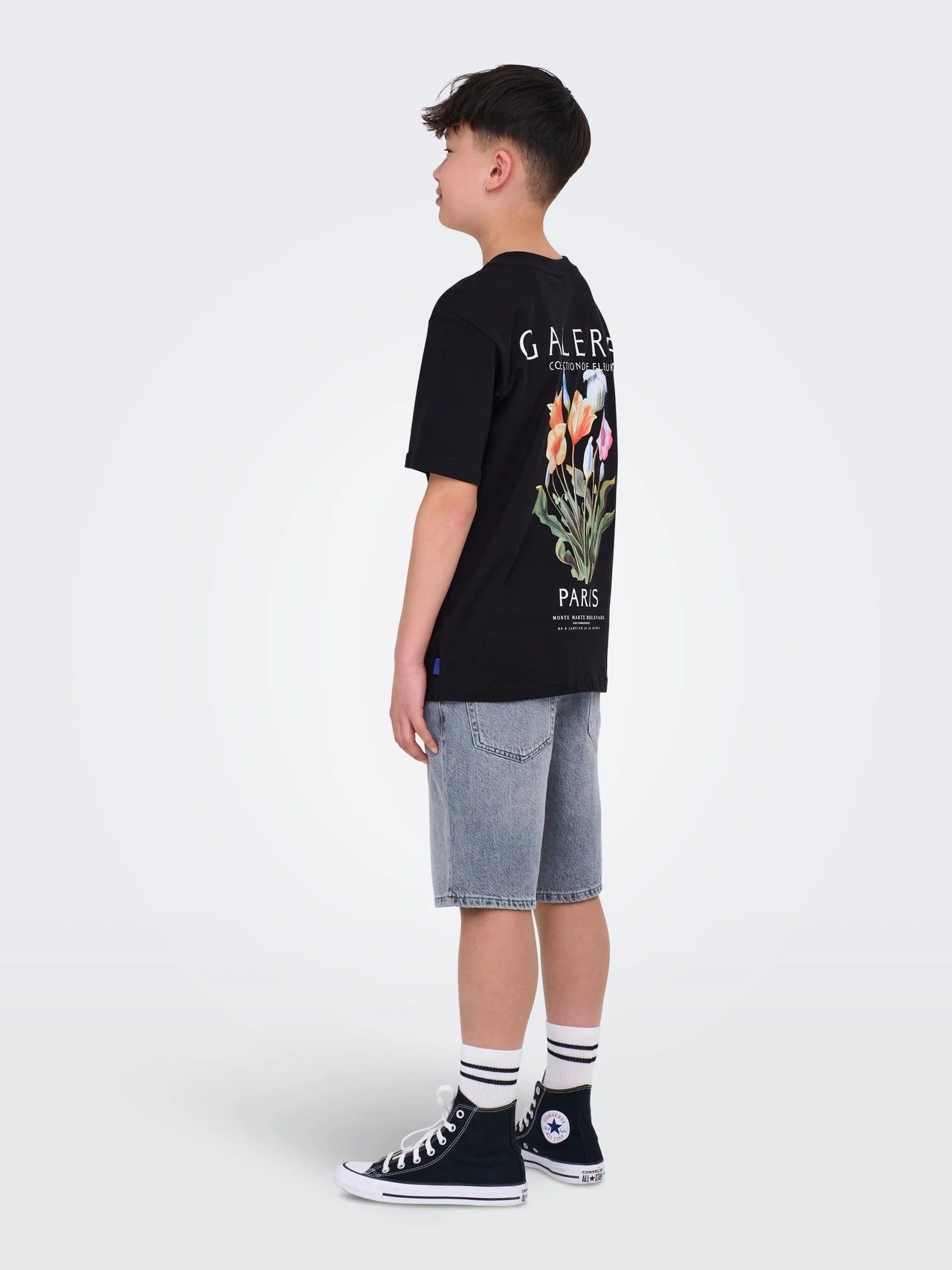 T-Shirt Kids Boys black Galerie