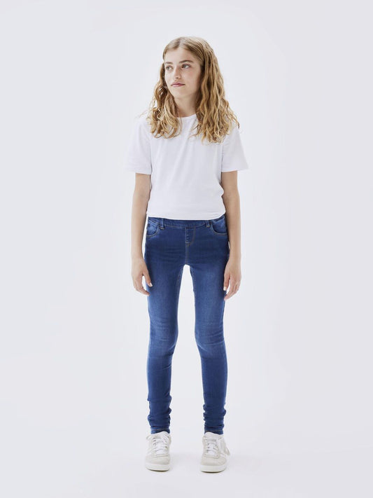 Jeans Leggings Kids Girls Polly 1182 dark blue