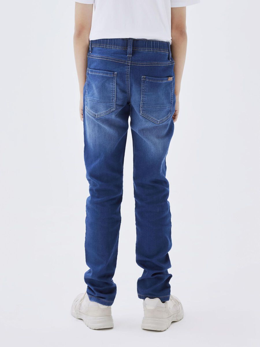 Jogger Jeans Kids Boys Dark Blue