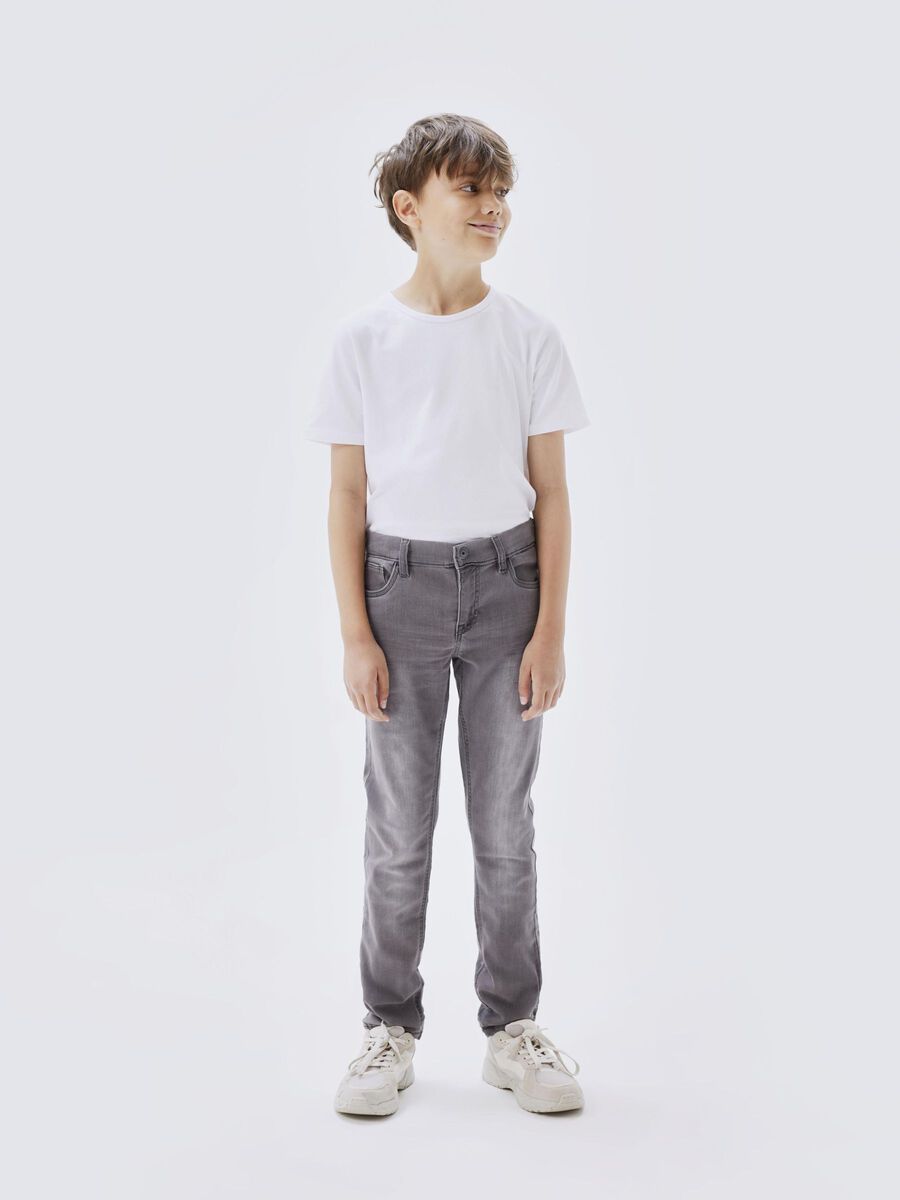 Jeans X-Slim Schnitt Mini Boys grau 3113