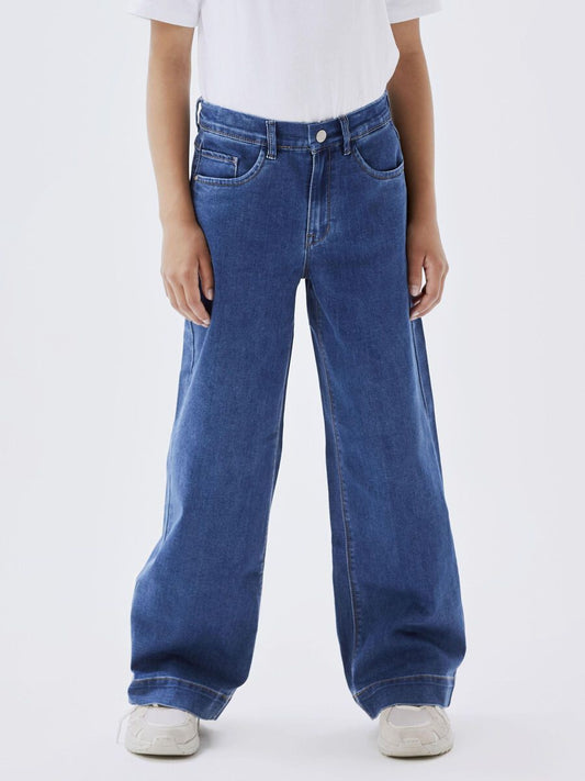 Jeans Rose 1356 Kids Girls medium blue