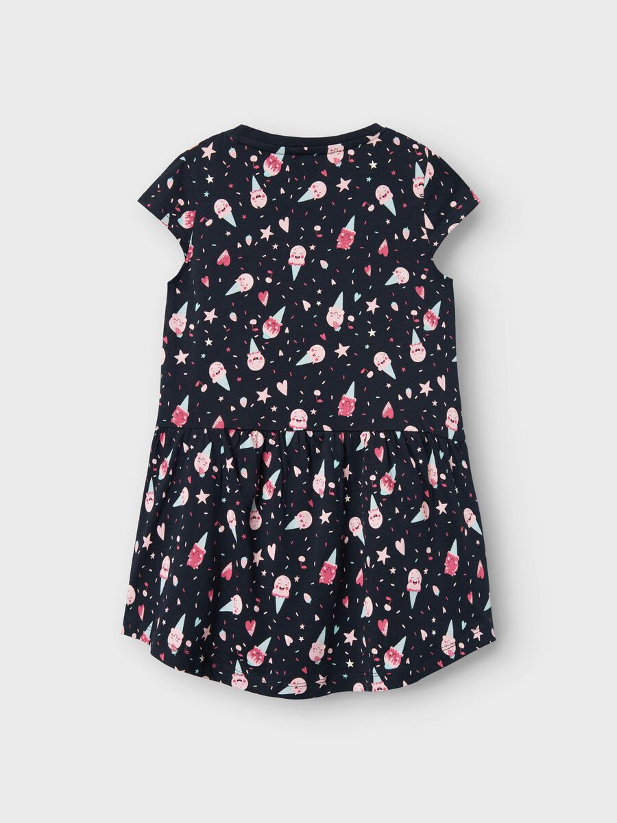 Kleid blau Eisprint Mini Girls