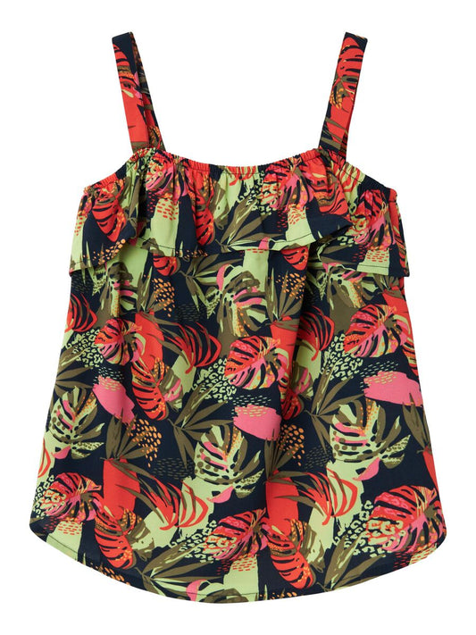 Strap Top Blumen Kids Girls