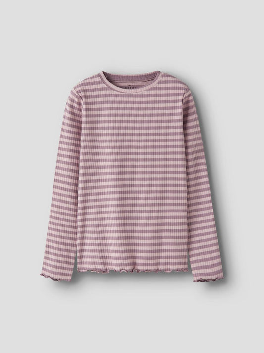Longsleeve Kids Girls lila-rose