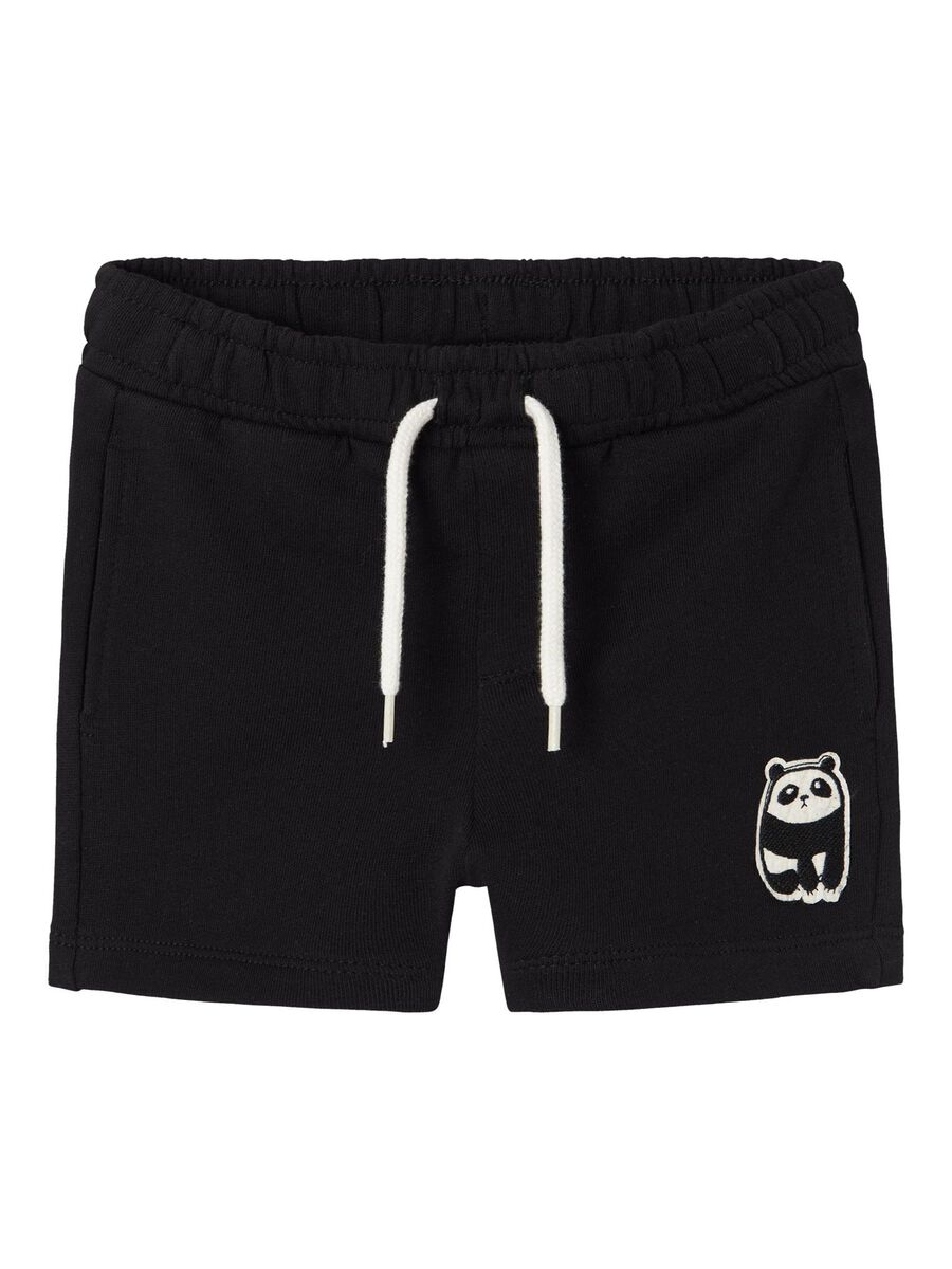Sweat Shorts schwarz Panda Mini Boys