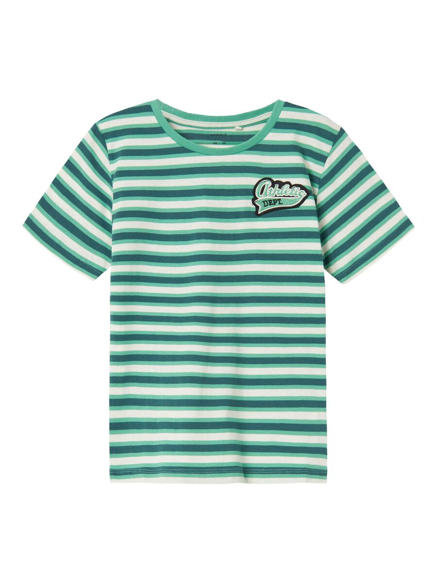 T-Shirt Streifen grün Kids Boys