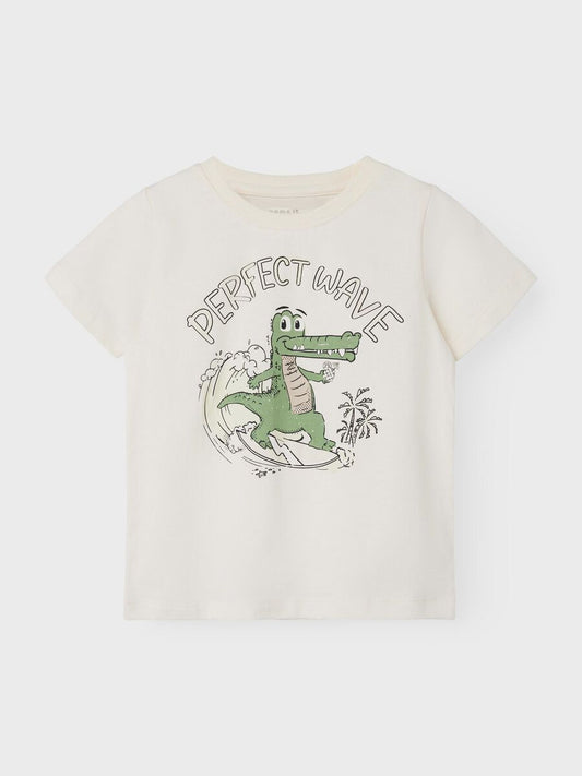 T-Shirt Sun weiß Mini Boys