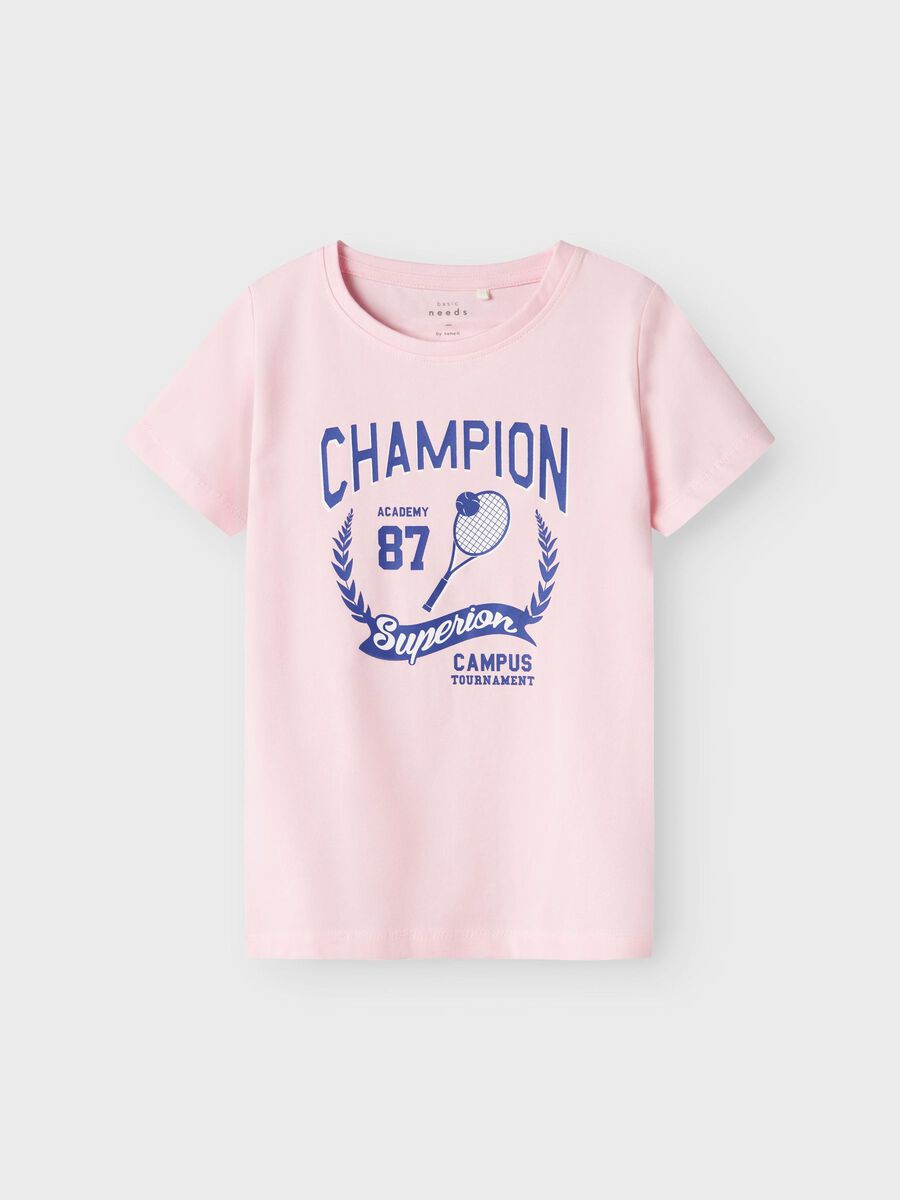T-Shirt rosa Champion Kids Girls