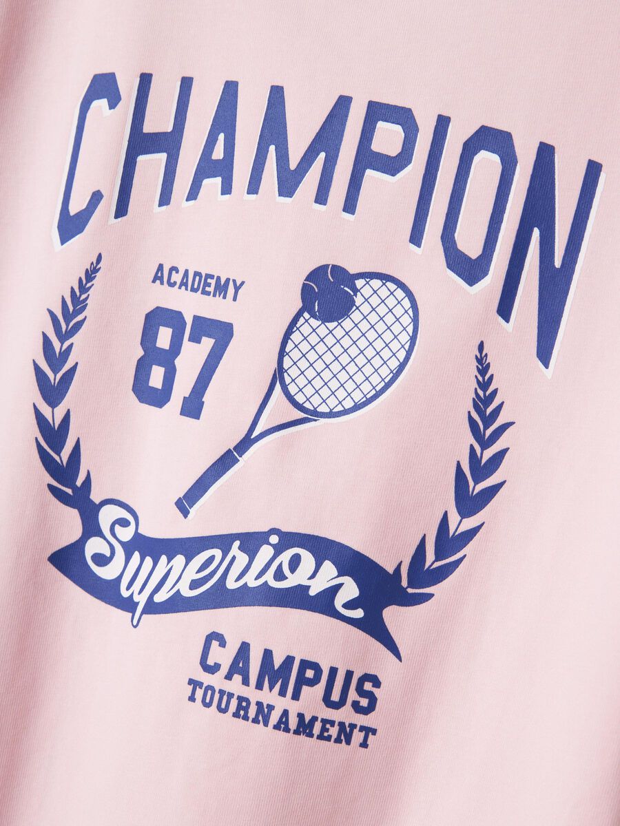T-Shirt rosa Champion Kids Girls