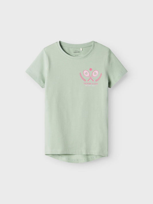 T-Shirt hellgrün Tennis Club Kids Girls
