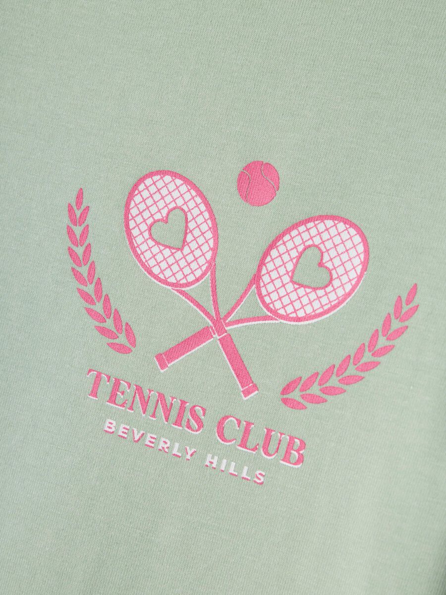 T-Shirt hellgrün Tennis Club Kids Girls