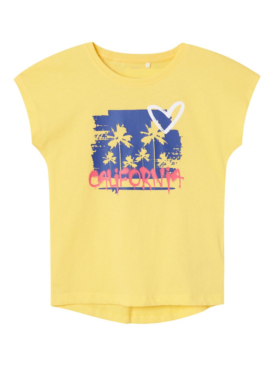 T-Shirt gelb California Kids Girls