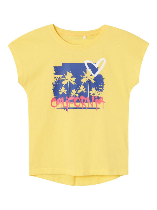 T-Shirt gelb California Kids Girls