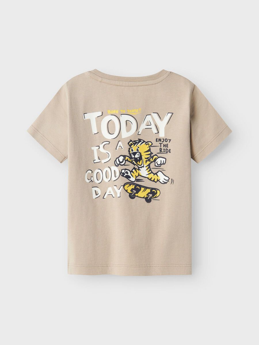 T-Shirt braun Tiger Mini Boys