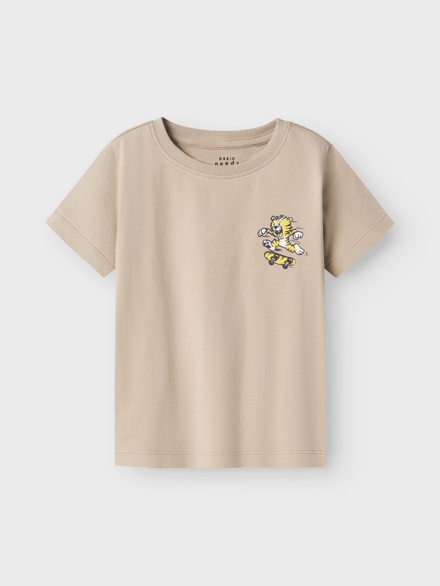 T-Shirt braun Tiger Mini Boys