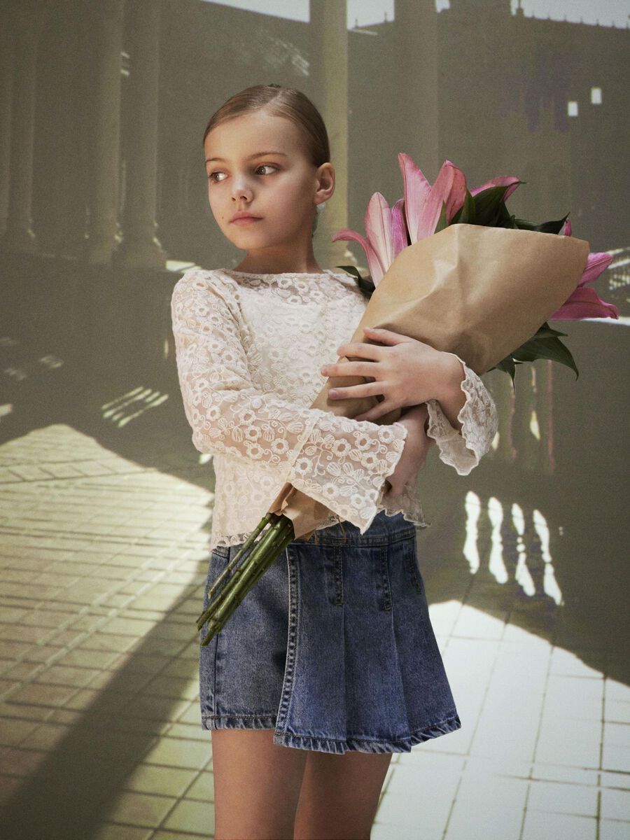 Jeans-Shorts in Rockstyle Kids Girls