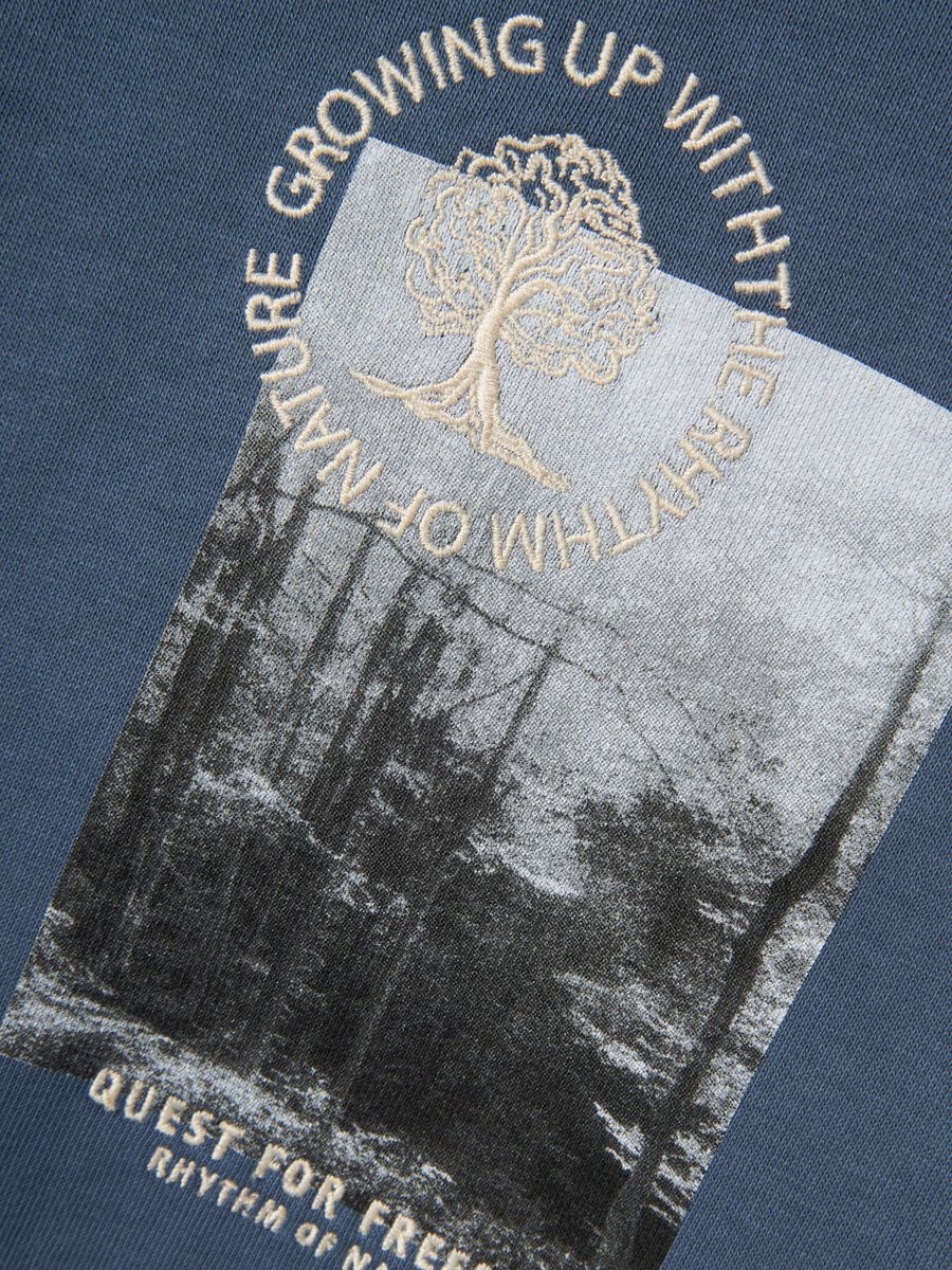 Hoodie Kids Boys blau Forrest
