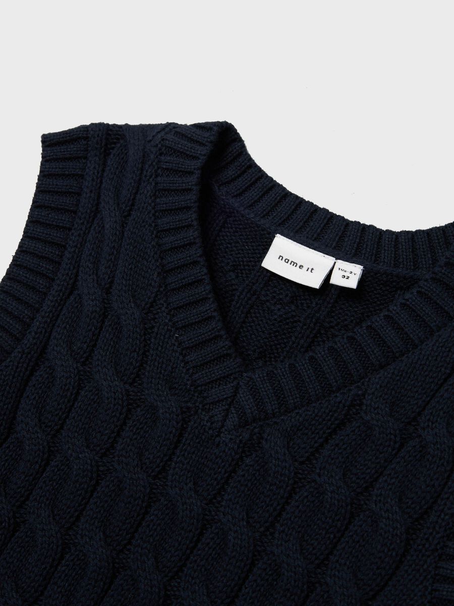 Pullunder Mini Boys blau