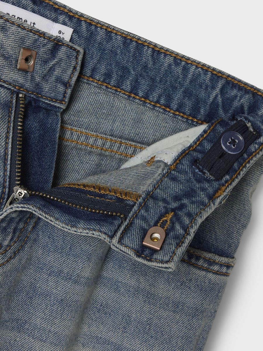 Kids Girls Skater Jeans 3111 Wide Vintage