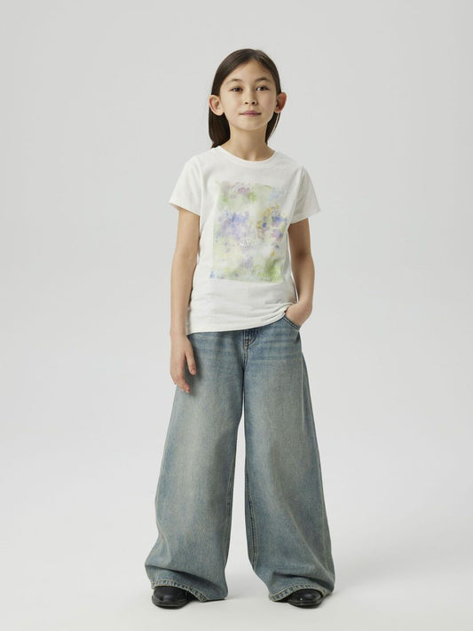 Kids Girls Skater Jeans 3111 Wide Vintage