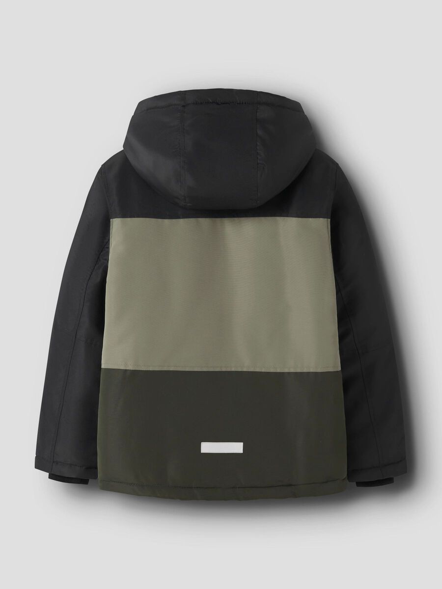 Kids Boys Winterjacke oliv