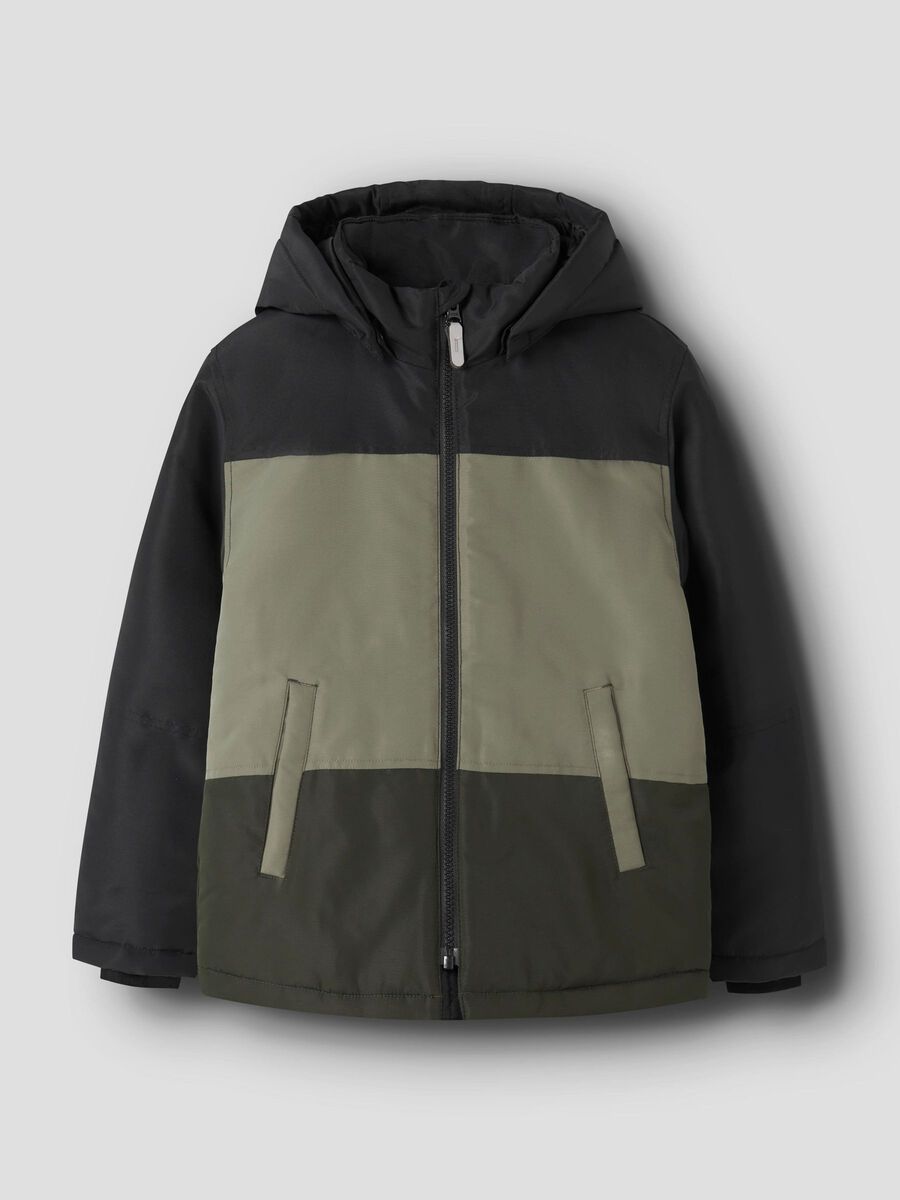 Kids Boys Winterjacke oliv