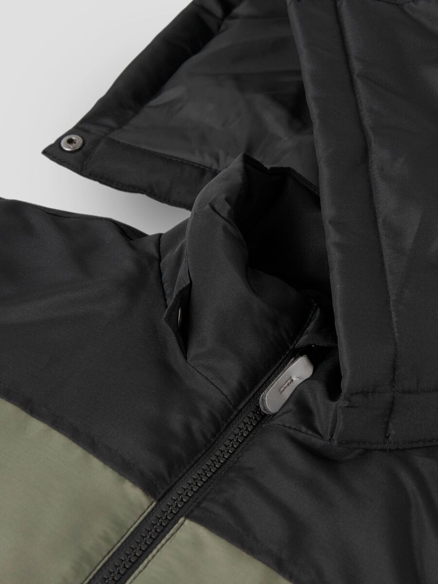 Kids Boys Winterjacke oliv