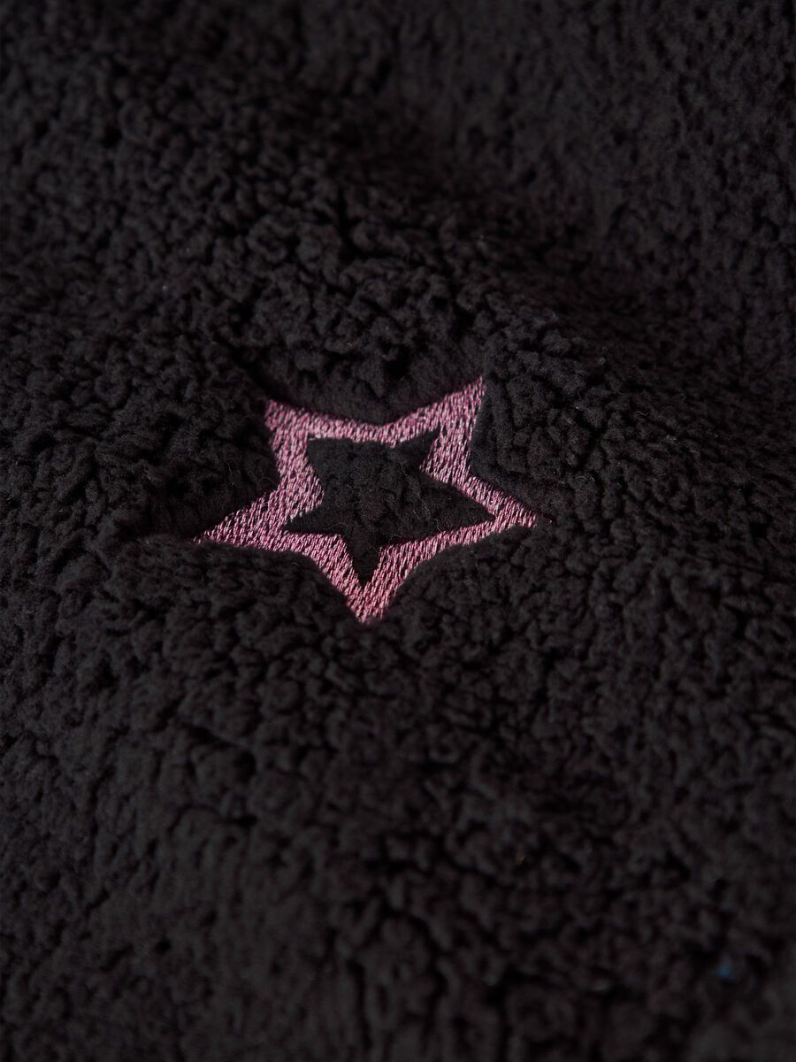 Teddy Hoodie Kids Girls black