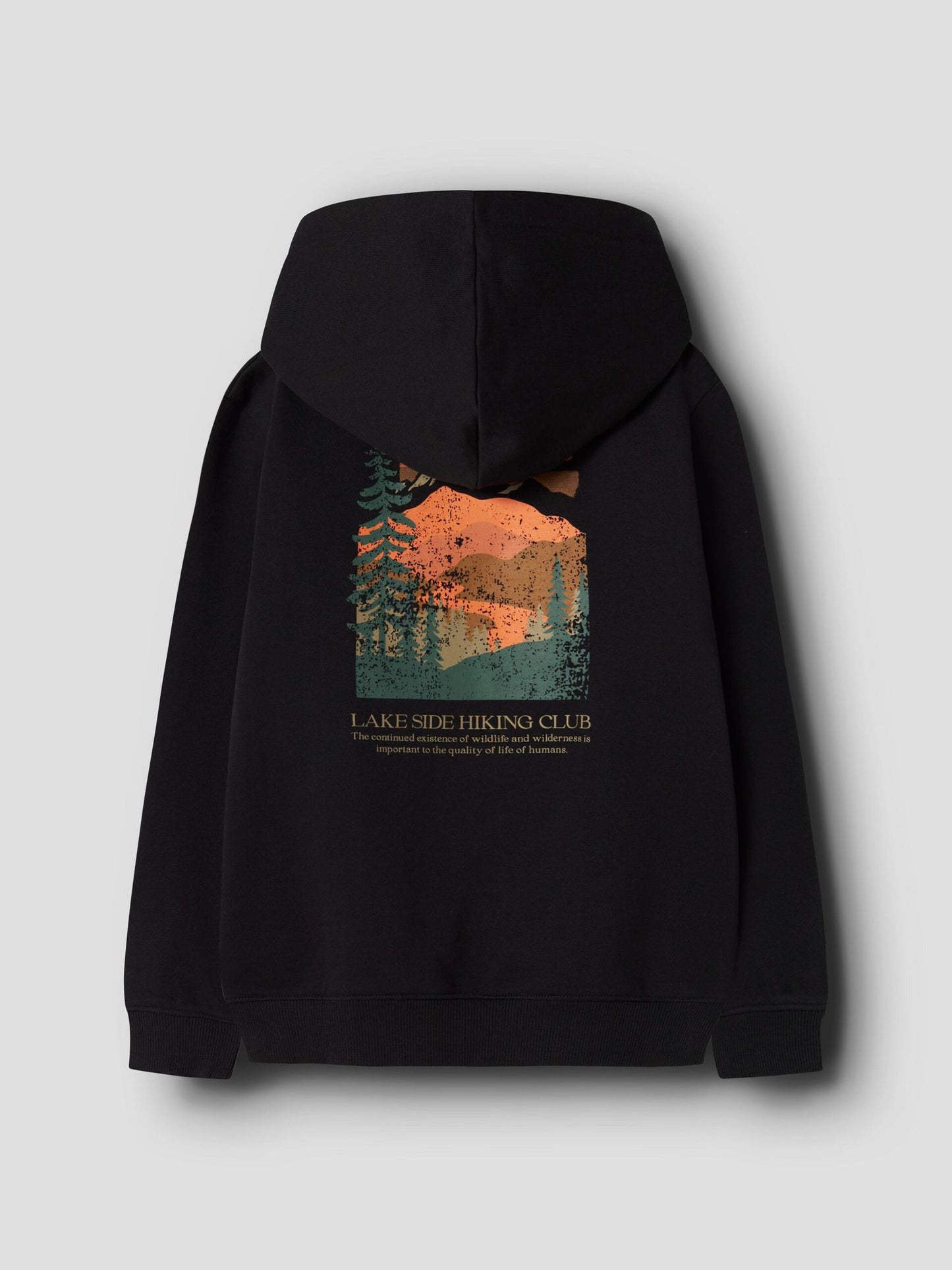 Hoodie black Osian Kids Boys