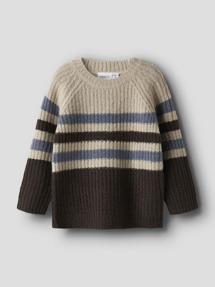 Strickpullover Mini Boys braun
