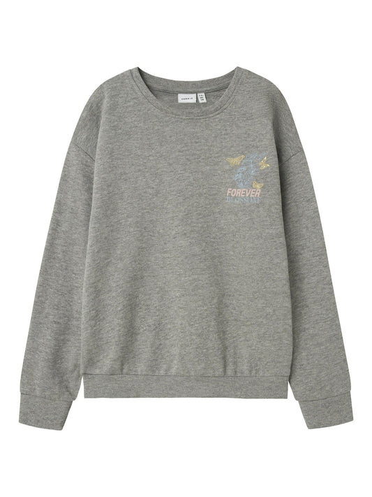 Sweatshirt Kids Girls grau