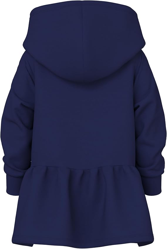 Sweatkleid Mini Girls blau Einhorn