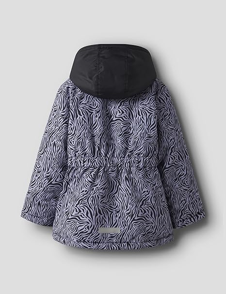 Winterjacke Kids Girls lila-schwarz