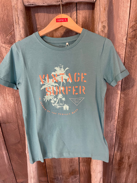 T-Shirt Vintage grün Kids Boys