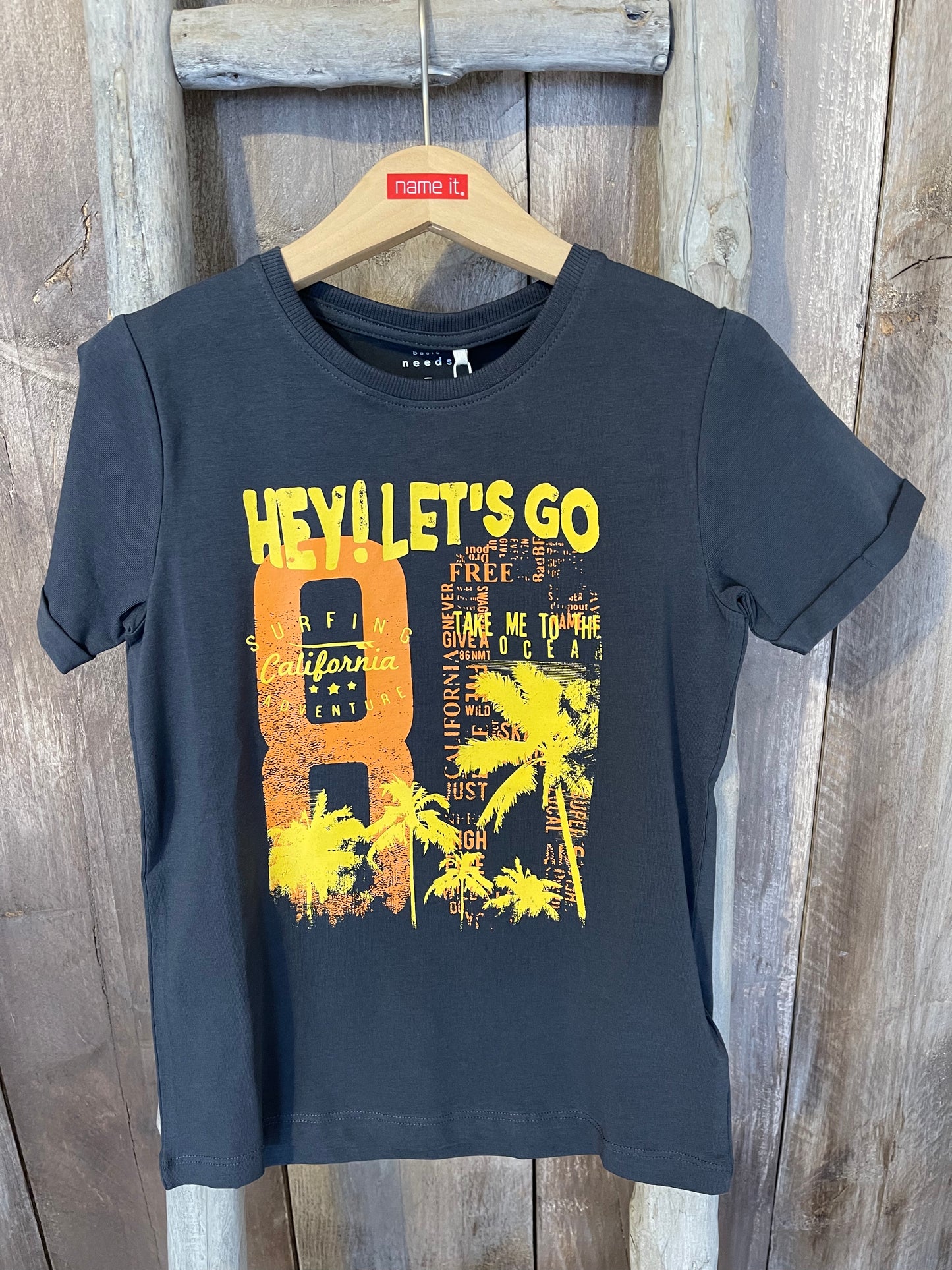 T-Shirt grau Let´s Go Kids Boys