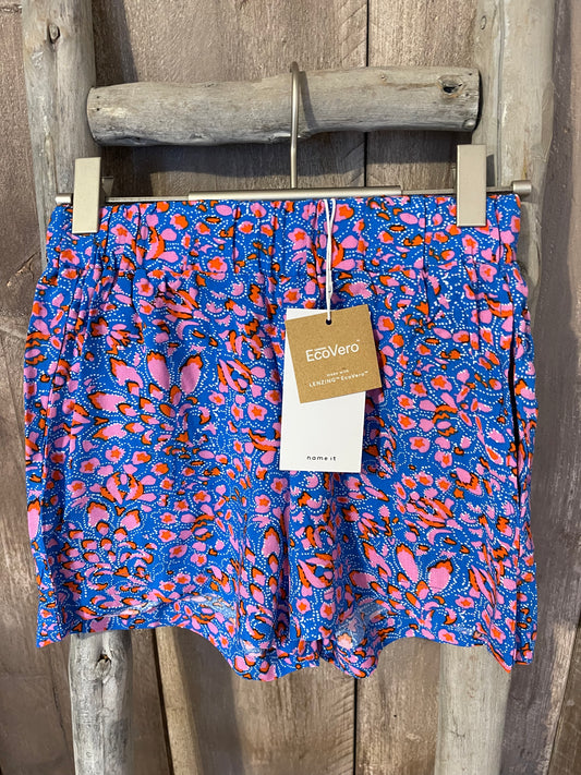 Sommershorts blau-pink Kids Girls