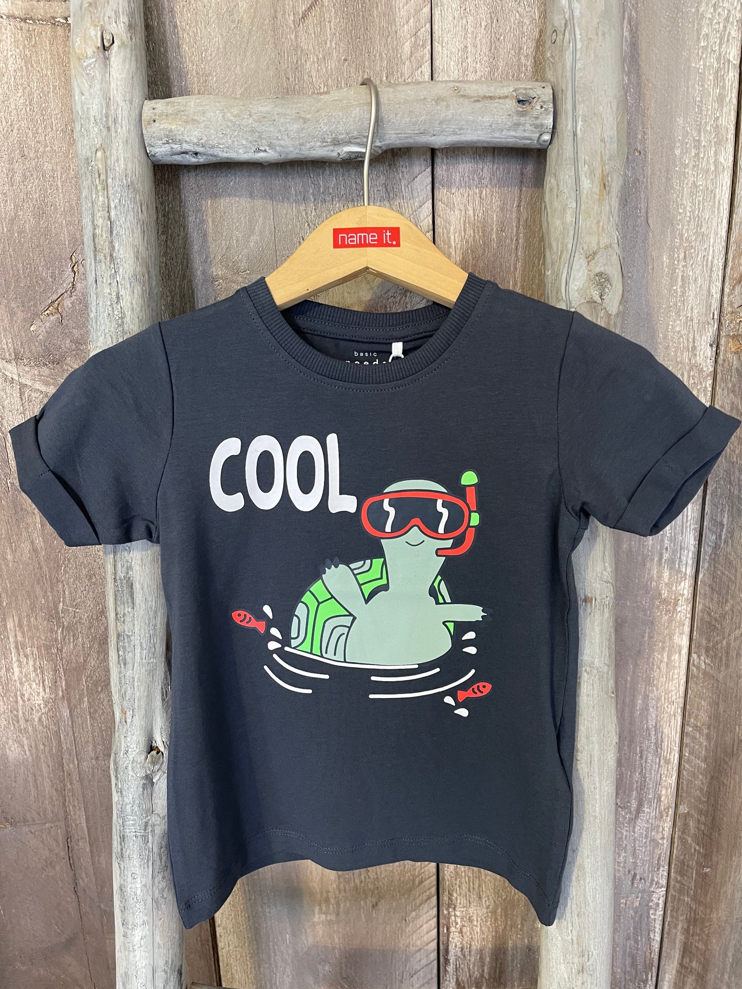 T-Shirt Turtle blau Mini Boys