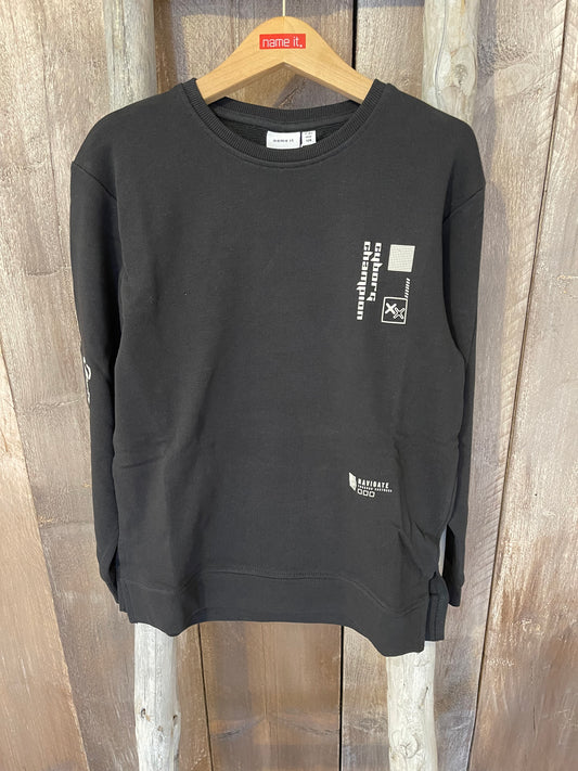 Sweatshirt Kids Boys schwarz cyber champion