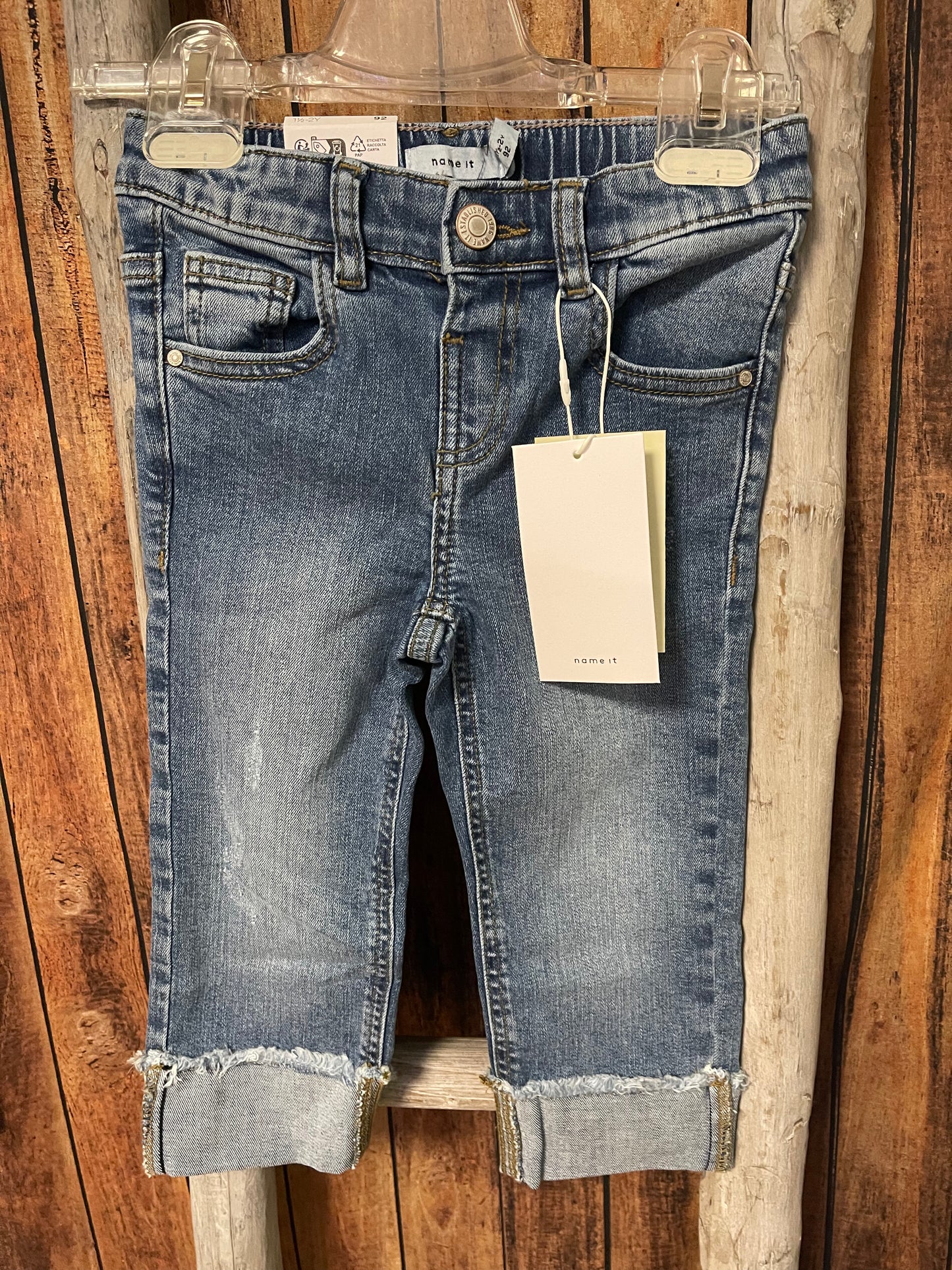 Jeans Rose Mini Girls breiter Saum