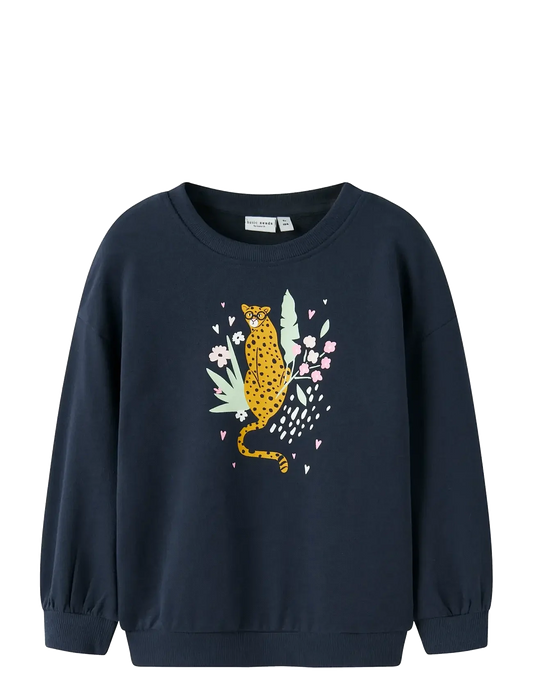 Sweatshirt Mini Girls blau